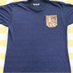 Rip N Dip wolf pocket tee